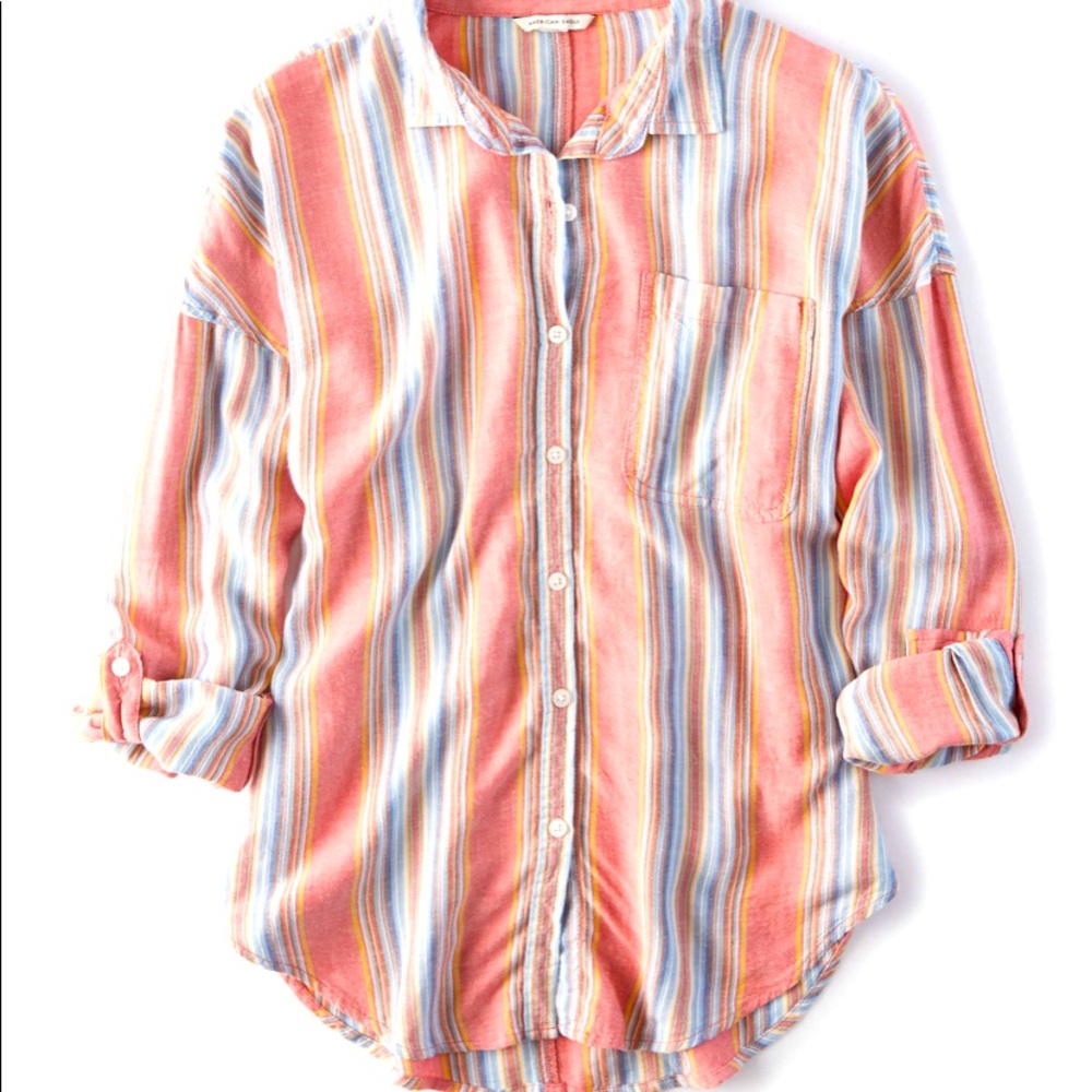 AE American Eagle 🦅 Oversized Button Up Shirt